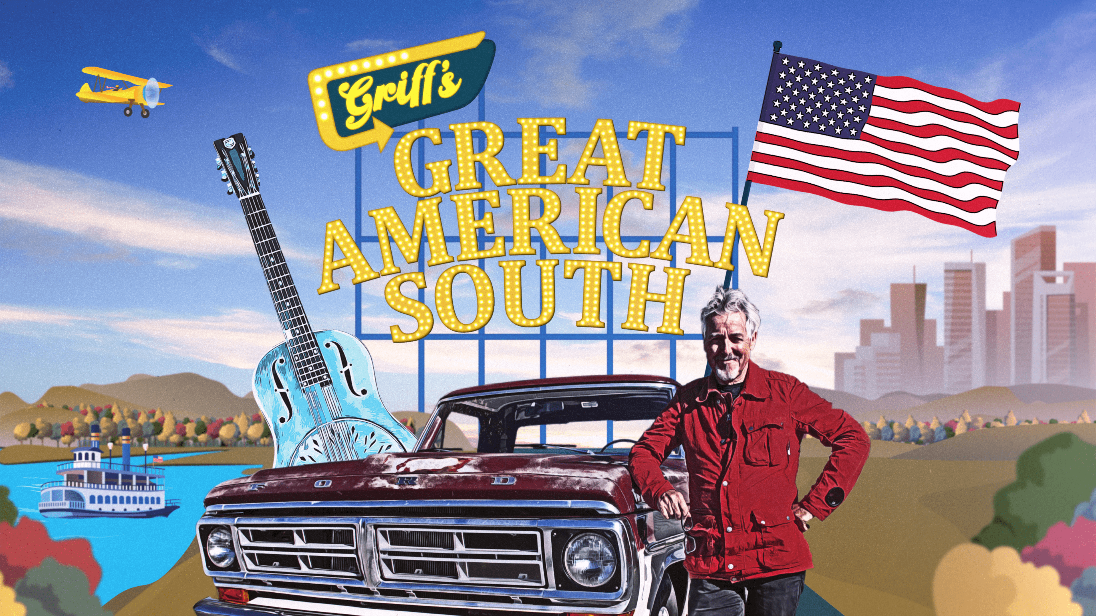 Griff's Great American South Key Art